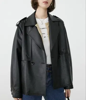 가죽 아우터