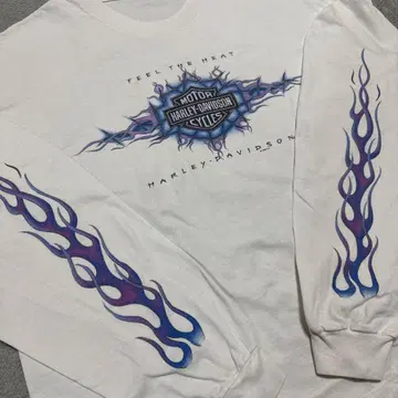 90s HARLEY DAVIDSON 프레임 파이어 이글 롱 T