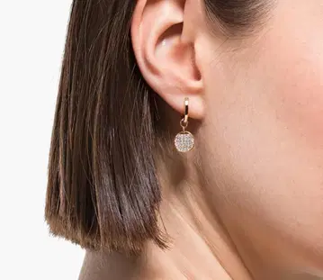 미사용 새상품 SWAROVSKI 스와로브스키 드롭 귀걸이