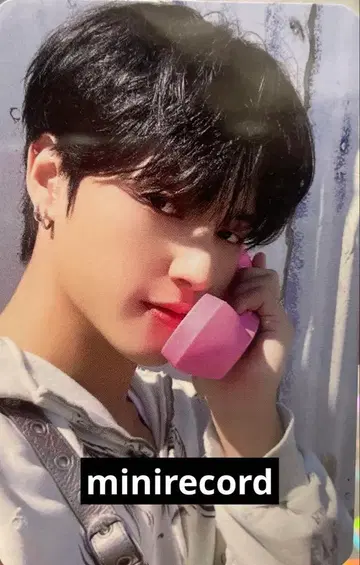 ATEEZ 골든 아워 미니 레코드 우용