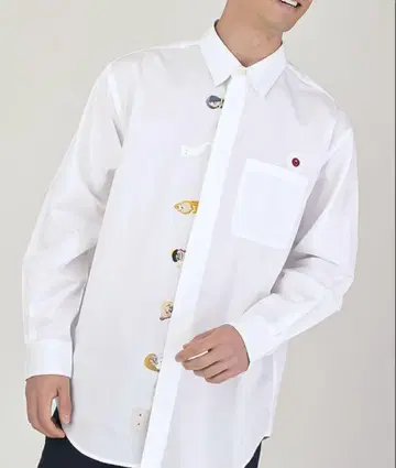 한정판! 그라니프 게게게의 키타로 와이셔츠 자수 M 사이즈 미즈키 시게루