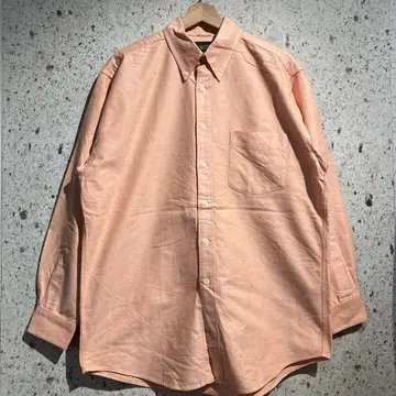 90s J.CREW 버튼 다운 셔츠 제이크루 빈티지 오렌지