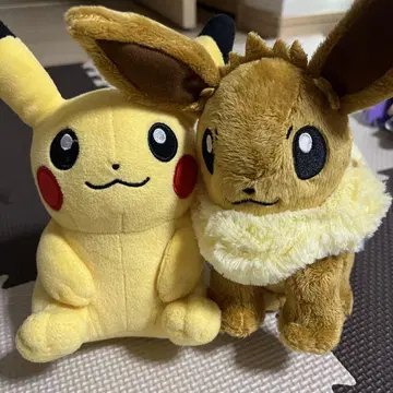 피카츄 이브이 봉제 인형 세트 약 20cm