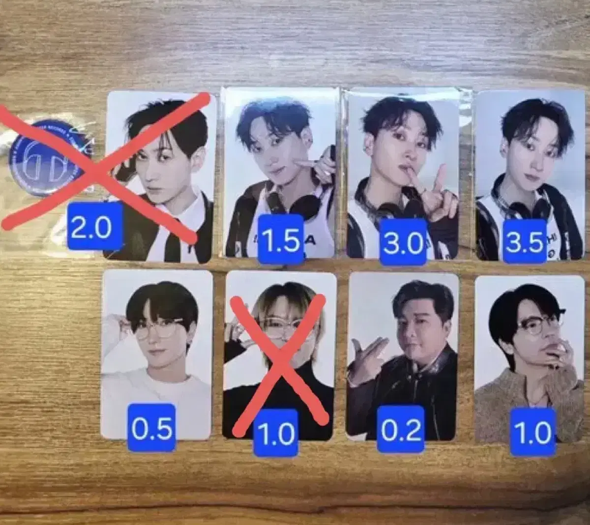 슈퍼주니어 20주년 전시회 슈퍼레코즈 포카