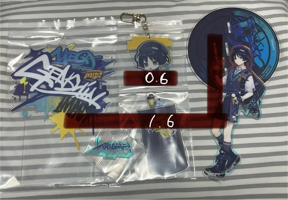 Genshin Impact Mega Coffee Collaboration Goods