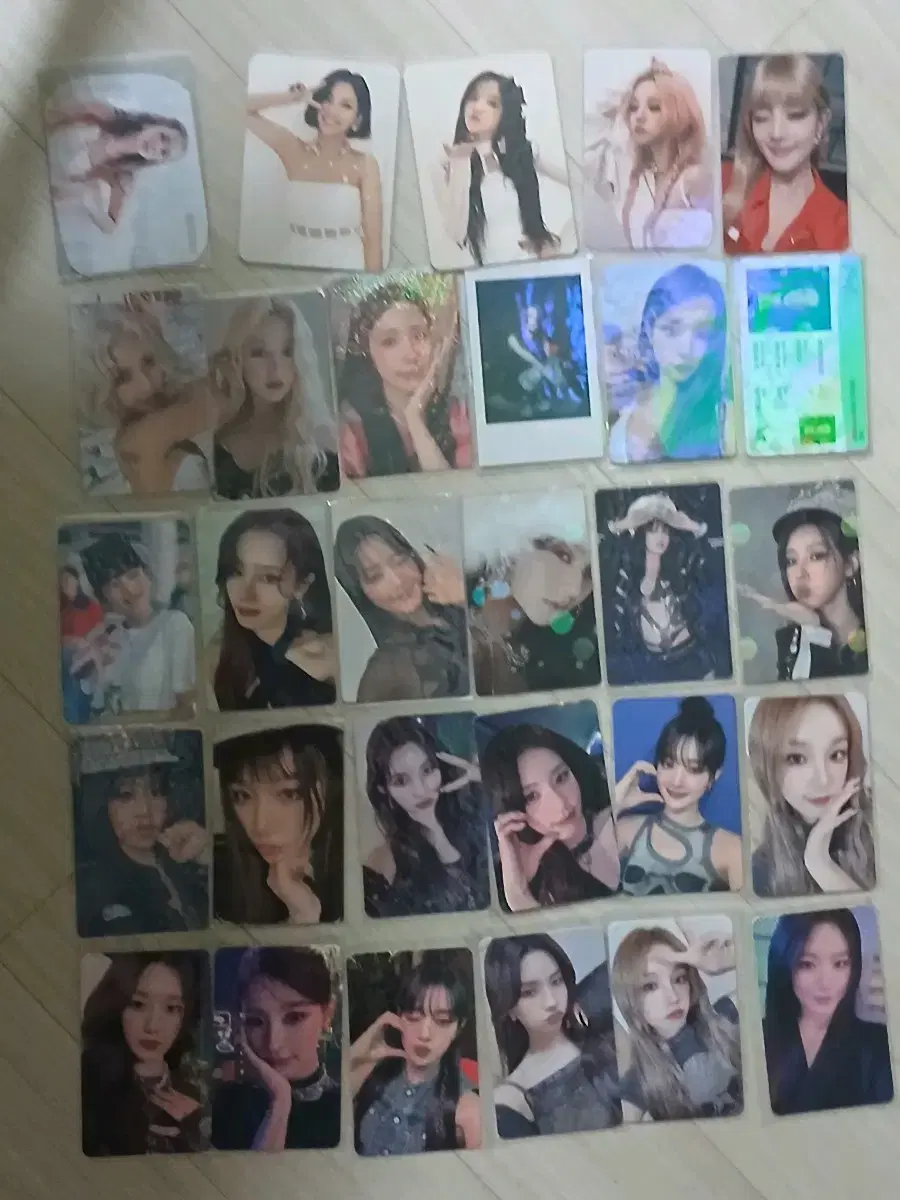 오늘만 할인!! // 여자아이들 포카 일괄 판매합니다