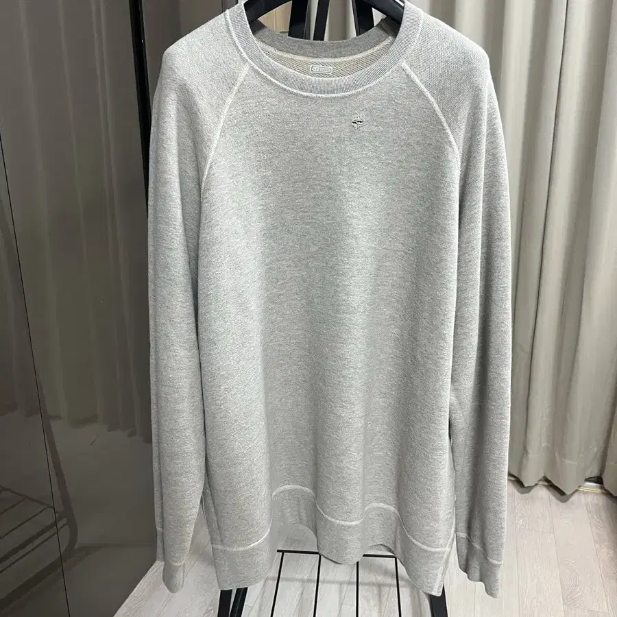 a.presse 25FW Vintage Sweatshirt Grey A.PRESSE VINTAGE