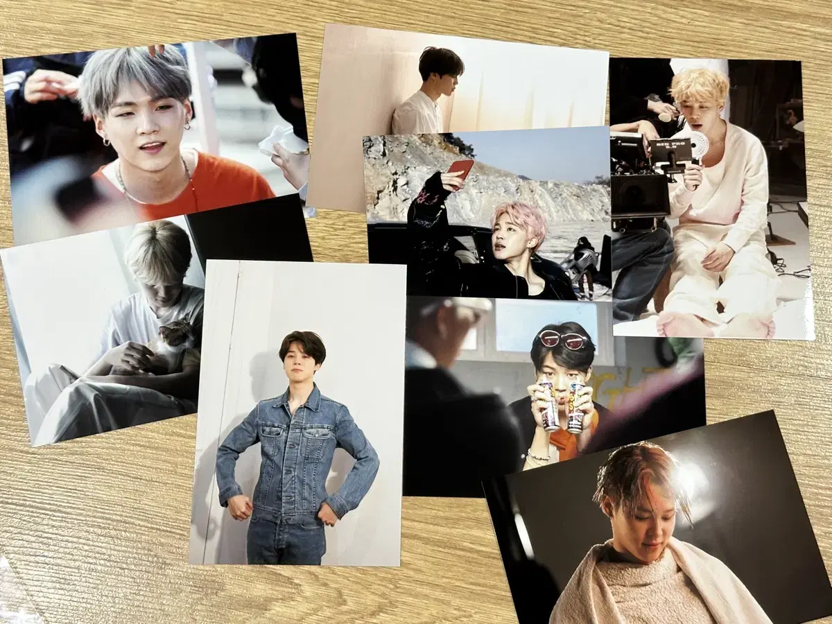 Inhwa photo and postcard set A from today's exhibition