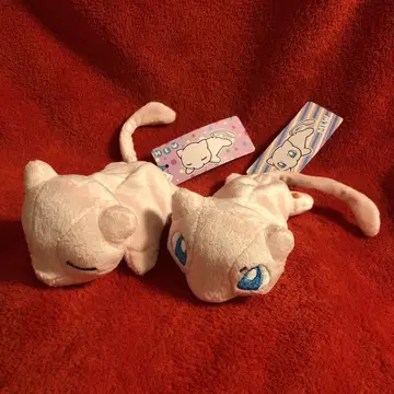 포켓몬 센터 쿠타리 뮤우 봉제 인형 택 포함 세트