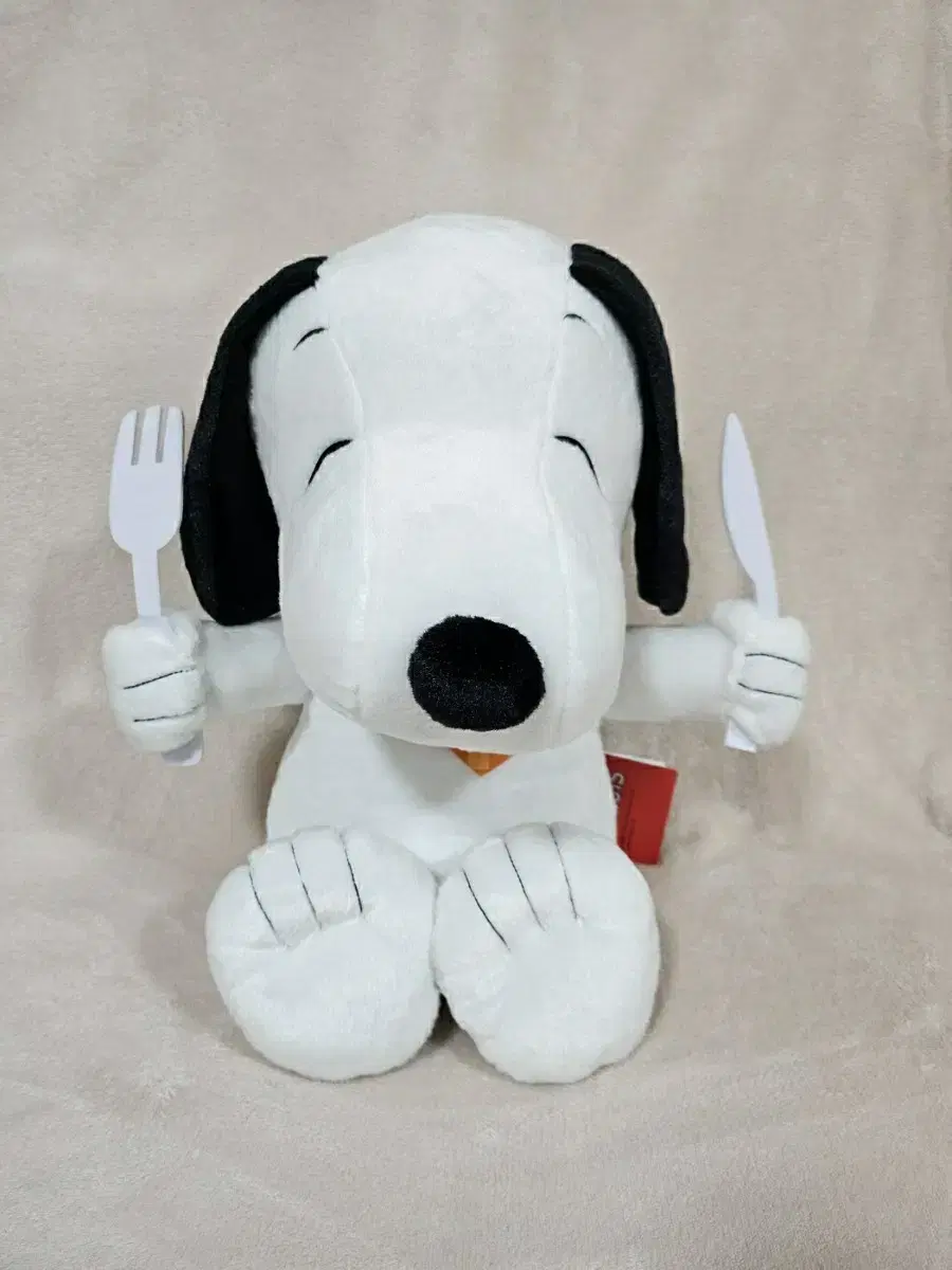 Snoopy 스누피 아침밥 슈퍼라지 대형 인형