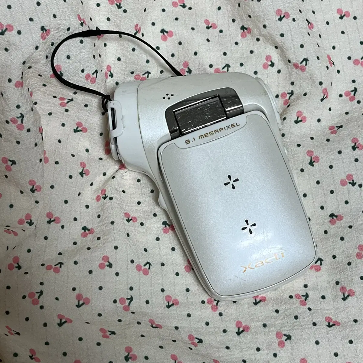 작티 cg9 화이트 빈티지디카 캠코더