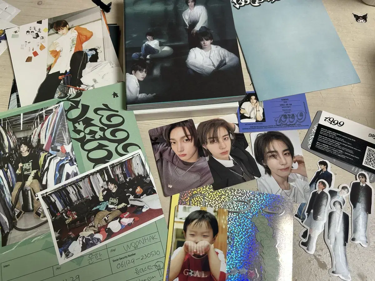 보넥도 19.99 앨범 위버스 버전 성호 애기 포카 이한 성호 포카
