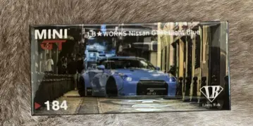 미니 GT 184 LBWK 닛산 GT-R 라이트 블루