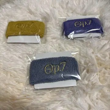 Op7 리스트 밴드 3색 세트 요츠바 타마키 오오사카 소고 로쿠미 나기