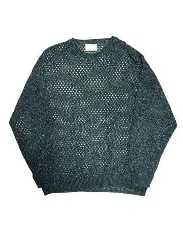 YOKE MESHED KNIT CREWNECK 요크 메쉬 22ss