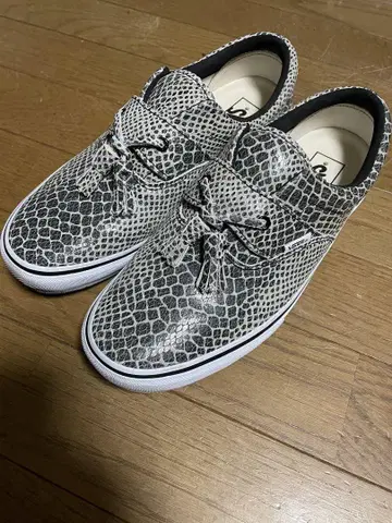 VANS 태슬 로퍼 슬립온 스네이크 뱀 무늬 26.5cm 애니멀
