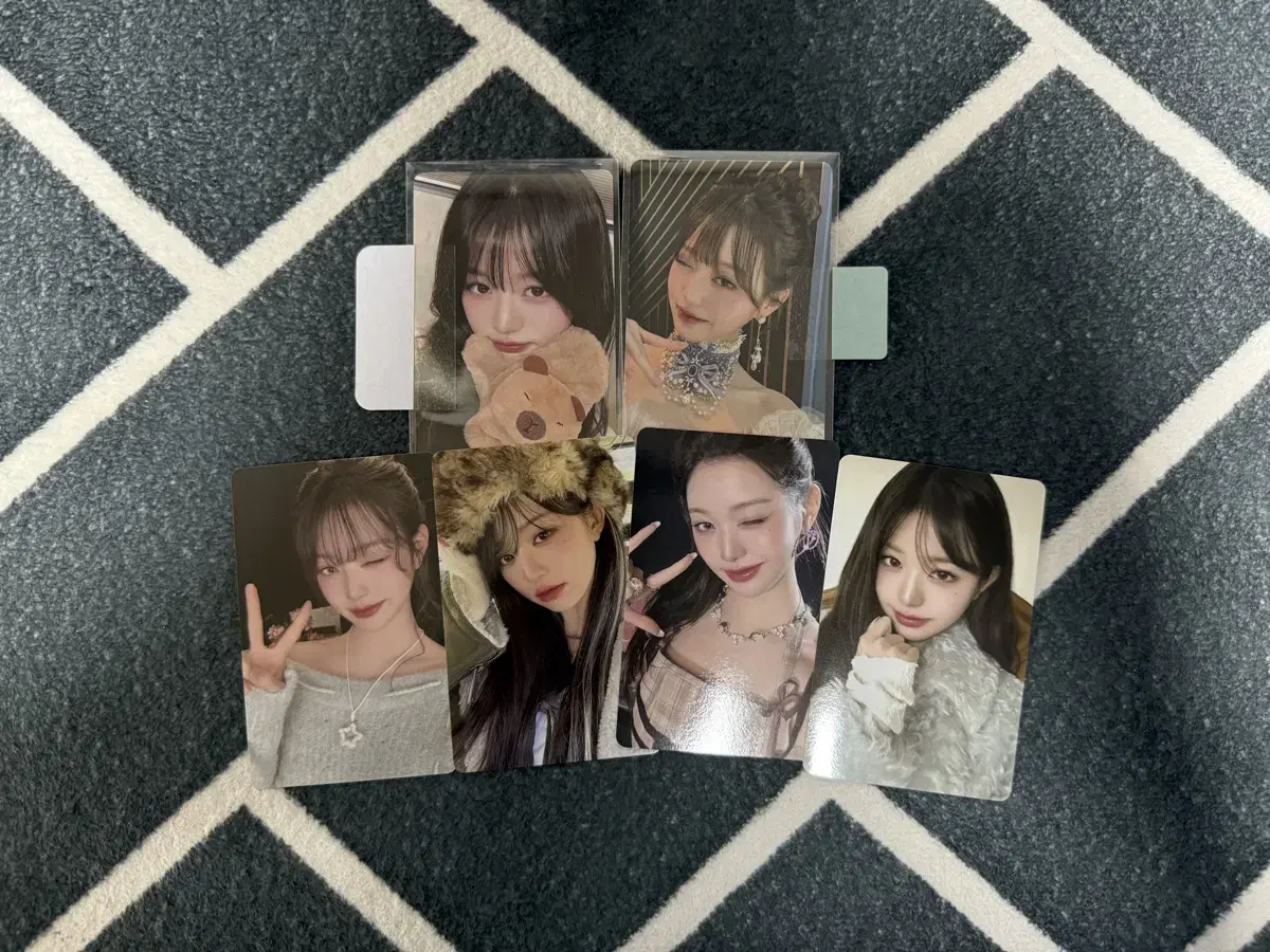 Ive Wonyoung Yizhiyu Ive Izy unreleased photocard poca set of 6 wts