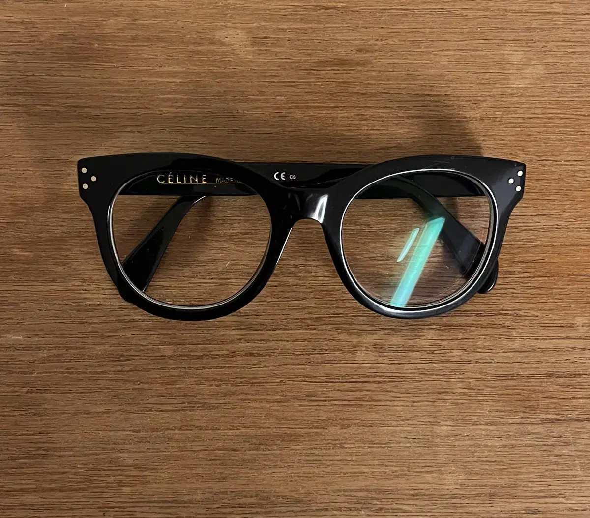 [Celine] Horn-rimmed glasses (wearing photo)
