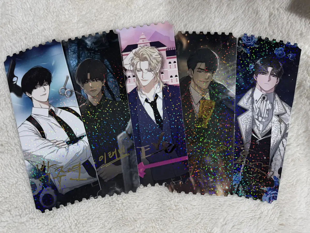 bom Cinema Ticket Reverse Thinking fei-back Dear Xero Dawn Cloud River 5-Sheet Set