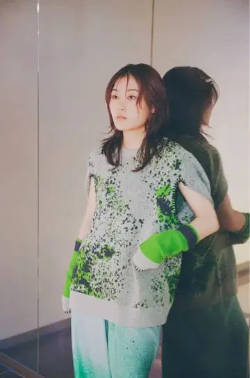 pamm 양 문학 키미노 마호노 니트 마호노후루 암워머