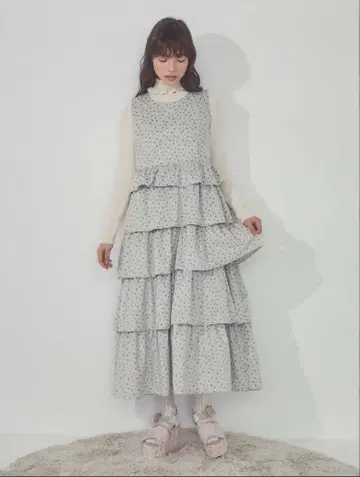 merryjenny petit flower 티어드 잔스카 (민트)