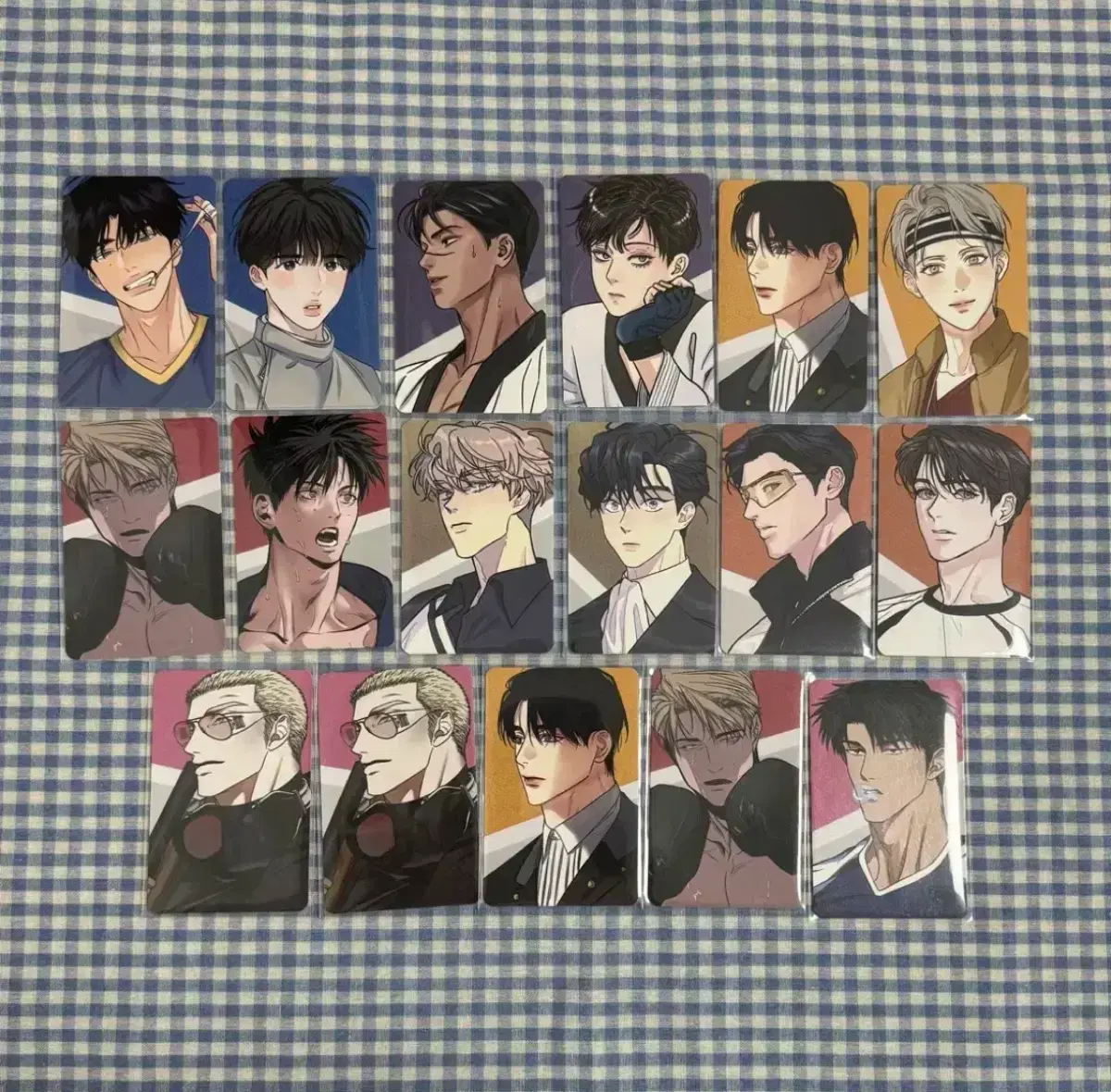 팀레진 team lezhin 포카 컬렉션포토카드 리미티드런 뿌없나