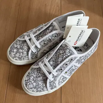 미사용 새상품 SUPERGA 도라에몽 스니커즈