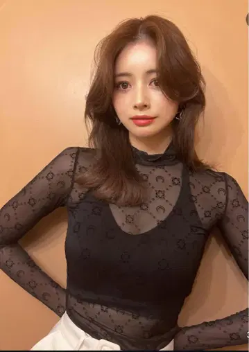 Marine Serre 모노그램 메쉬 탑 시어 긴팔 올 패턴 x2k