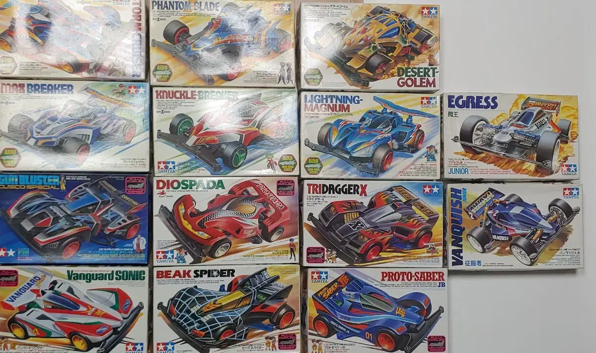 타미야 고전 미니카 미니사구 4wd 14종 일괄 tamiya