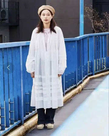 빔즈 스트라이프 디자인 원피스