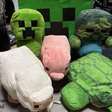 Minecraft 봉제 인형 세트