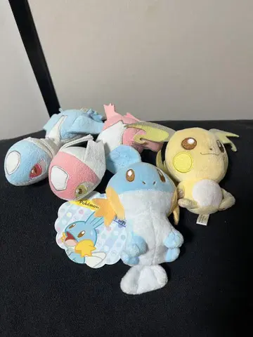 포켓몬 센터 쁘띠 파스텔 마스코트 봉제 인형 4세트
