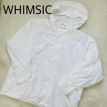 WHIMSIC 윙직 나일론 쉘 후드티 아우터 화이트 봄/여름