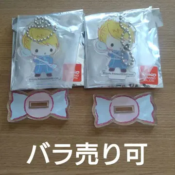 강철의 연금술사 리자 산리오 콜라보 아크링 키링 스탠드 포함 디저트