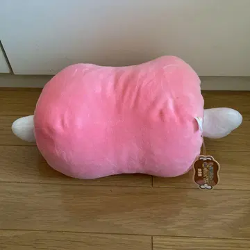 쫄깃한 뼈 있는 고기 봉제 인형 핑크