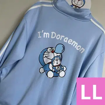 도라에몽 저리 상의 스카이블루 LL 속기모 겉옷 자켓 남성용