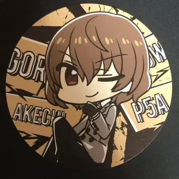 페르소나 5 P5 P5A 애니메이트 이벤트 코스터 아케치 고로