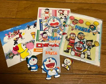 도라에몽 레트로 배지 달력 부록 세트