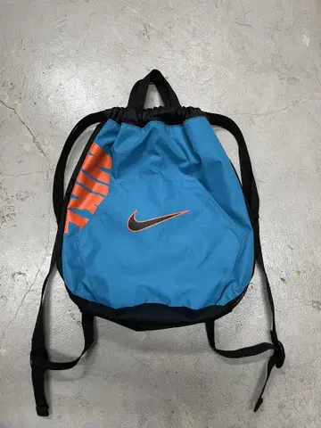 00s 나이키 냅색 y2k 스카이블루 백팩 테크 포인트 컬러