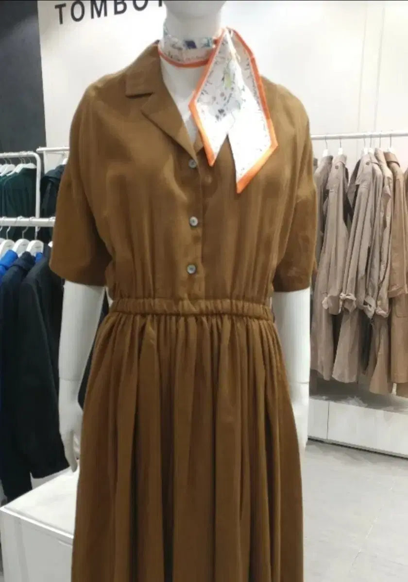 새상품급) 톰보이 린넨 롱 원피스 판매합니다