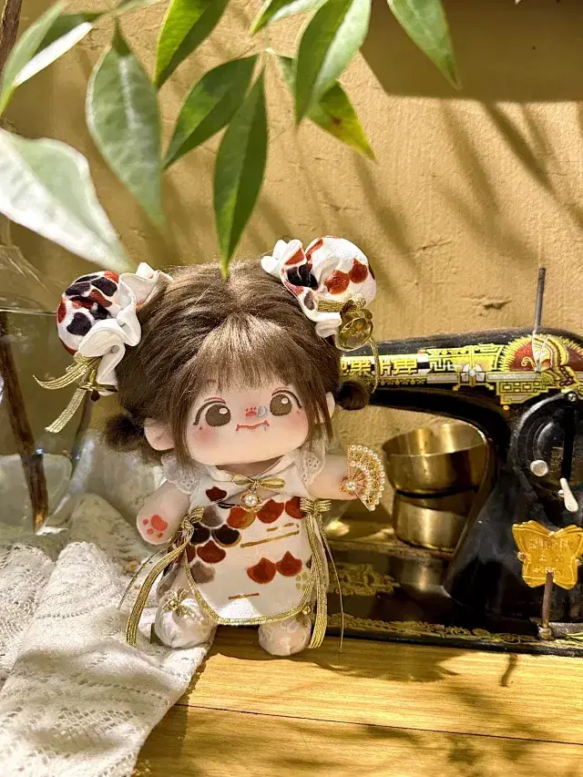 [Unworn] 20cm 25cm 30cm Cotton doll Clothes Little Monster Shelter Carp Cheongsam