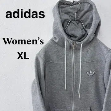 아디다스 오리지널스 후드 맨투맨 여성용 XL 그레이