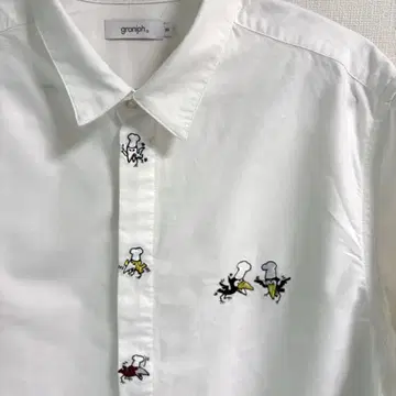 그라니프 까마귀 빵집 남성용 긴팔 셔츠 M