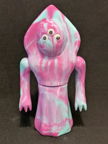 MIXTURE TOYS 3마일 우주인 보라색/스카이블루 마블 성형