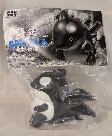 AKU TOY 호랑이 고래 ORCALLA 파란 눈