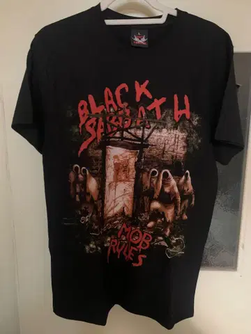 BLACK SABBATH MOB RULES 티셔츠 L 오지 오스본
