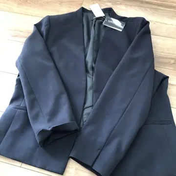 블랙 테일러드 자켓