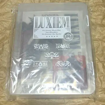 AGF2022 굿즈 세트 Luxiem 클리어 파일 코스터