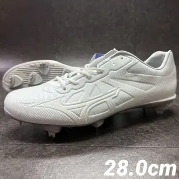 미즈노 야구용 스파이크 슈즈 라이트 레보 엘리트 화이트 28.0cm