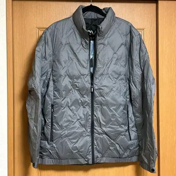 [FHLHY] 라이트 다운 자켓 남성용 캐주얼 그레이 4XL